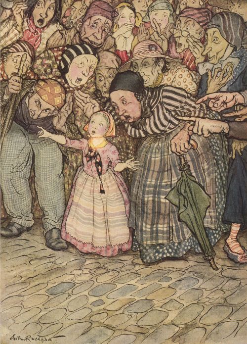 《皇帝的新衣》插画