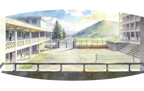 三十年前午后的校园